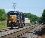 L077 with CSXT 2561 in Brunswick, Maine